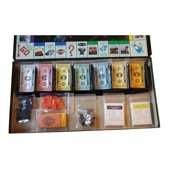 Harley Davidson Monopoly 1997 Authorized Edition - RH#20 - Picture 5 of 8